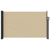 Retractable Side Awning Beige 120x600 cm 4004495