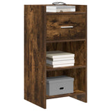 Sideboard Smoked Oak 40 x 36 x 80 cm Engineered Wood 8011079