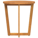 Garden Side Table Round 70x75 cm Solid Wood Acacia 4108133