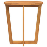 Garden Side Table Round 70x75 cm Solid Wood Acacia 4108133