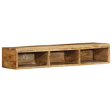 Wall-mounted TV Cabinet 100x30x19 cm Solid Rough Wood Mango 4017479