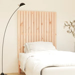 ZNTS Wall Headboard 95.5x3x110 cm Solid Wood Pine 824933