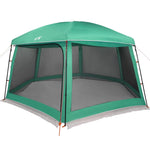 ZNTS Pool Tent with Removable Fly & Mesh Walls Sea Green 618x532 cm 4100629