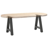 Coffee Table Legs A-Shaped 2 pcs Anthracite 50x cm Steel 4012834