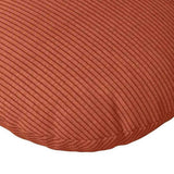 Seat Cushions 2 pcs Red Orange 80 cm Corduroy Fabric 42014267