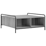 Coffee Table Grey Sonoma 90 x 90 x 41 cm Engineered Wood 8013605