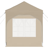 Pop-up Party Tent 192 x 192 x 245 cm Cream 42019823