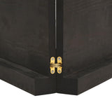 Wall Shelf Dark Brown 180x40x cm Treated Solid Wood Oak 363839