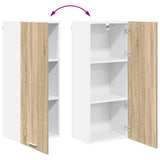 Hanging Cabinet Sonoma Oak 40 x 31 x 100 cm Engineered Wood 884340