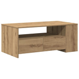 ZNTS Coffee Table - Artisan Oak - 102x55x43.5 cm - Made of Engineered Wood 862732
