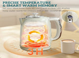 Polished Retro 40-100&degC Kettle and Toaster Set - Grey T3398P425425