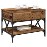 Coffee Table Old Wood 70 x 50 x 50 cm Engineered Wood 883038
