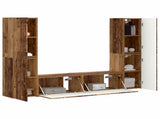 TV Cabinet Set 6 pcs Old Wood Engineered Wood 3409112