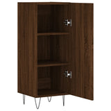 Sideboard Brown Oak 34.5x34x90 cm Engineered Wood 828539