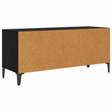 TV Cabinet with Drawer Black Oak 100 x 34.5 x 44.5 cm 881470