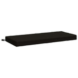 2-Piece Bench Cushions SOEST 2 pcs 100% Polyester Black 950197