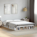 Bed Frame without Mattress White 140x200 cm 3280475