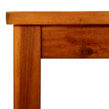 316396 Garden Coffee Table 85x85x45 cm Solid Acacia Wood