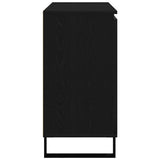 Sideboard Black Oak 101.5 x 35 x 70 cm Engineered Wood 862935
