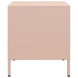 Bedside Cabinet Pink 35x39x43.5 cm Steel 851246