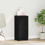 Sideboard Black Oak 30 x 30 x 70 cm Engineered Wood 862098
