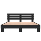 Bed Frame without Mattress Black 150x200 cm King Size 3280142