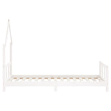 Kids Bed Frame White 90x190 cm Solid Wood Pine 834562