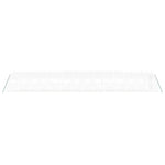 Greenhouse with Steel Frame White 56 m² 14x4x2 m 3188077