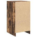 Sideboard Smoked Oak 40 x 40.5 x 75 cm Engineered wood 865068