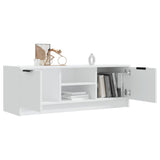 TV Cabinet White 102x35x36.5 cm Engineered Wood 811511