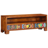 TV Cabinet Multicolour 110x30x40 Solid Wood Acacia 4016502