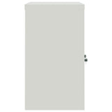 File Cabinet Light Grey 90x40x70 cm Steel 339721