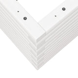 Garden Planter White 90x60x46 cm Solid Wood Pine 3282455