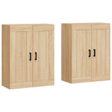 Wall Mounted Cabinets 2 pcs Sonoma Oak Engineered Wood 3198020