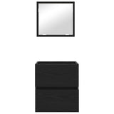Bathroom Cabinet Black Oak 41 x 38.5 x 45 cm Engineered Wood 875702