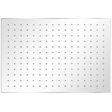 Rain Shower Head 2 pcs Stainless Steel 30x40 cm 275945