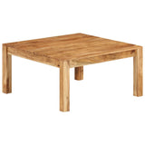 Coffee Table 80x80x40 cm Solid Acacia Wood 338031