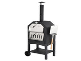 Outdoor Wood Fired Pizza Oven with Pizza Stone, Pizza Peel, Grill Rack, for Backyard and Camping 53882789