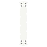 Bar Table Legs U-Shaped 2 pcs White 50x cm Steel 4013245