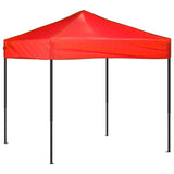 Folding Party Tent Red 2x2 m 93499