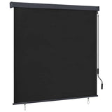 Roller Shade Anthracite Polyester 160x250 cm Retractable 145976