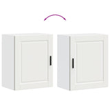 Kitchen Wall Cabinet Porto White Engineered Wood 854037