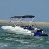 3-bow Bimini Top with Sidewalls 183xx137 cm 94821