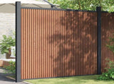 Fence Panel WPC Brown 180x186 cm 4003981