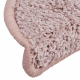 ZNTS Stair Mats 30 pcs Light Pink 65x21x4 cm 3365820