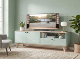 TV Stand Cabinet for Television up to 36 Inch, Modern TV Unit 2 Doors, Entertainment Center T3398P555863