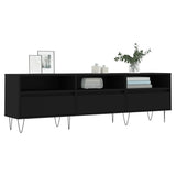 TV Cabinet Black 150x30x44.5 cm Engineered Wood 831277