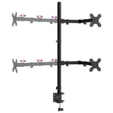 ZNTS Monitor Mount Black Steel VESA 75/100 mm 358004