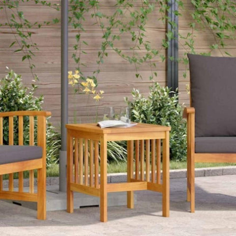 Side Table Brown Solid Acacia wood 4106451