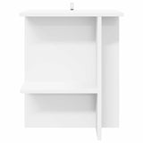 Coffee Table 2 pcs White 40 x 30 x 49 cm Engineered Wood 8001064